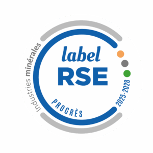 Label RSE industries minérales UNICEM granulats graviers gravillons sable granit breton bretagne dalles pavés bordures Label RSE industries minérales UNICEM granulats graviers gravillons sable granit breton bretagne dalles pavés bordures