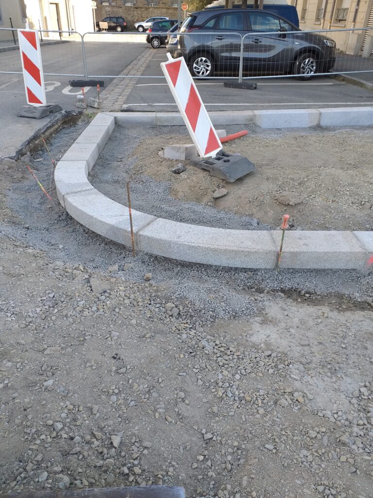 Amenagement urbain dalles bordures granit breton languedias grv rebillon voirie saint malo 